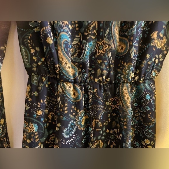 juniors Size Medium Paisley Romper Outfit - Picture 4 of 12